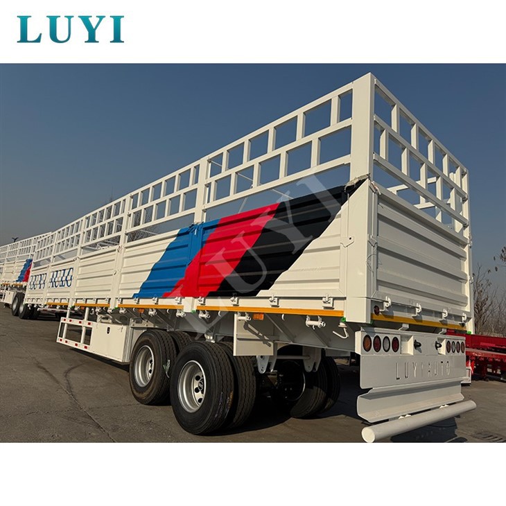 Two Axle Side Wall Semi Trailer Efficient Freight Solution price