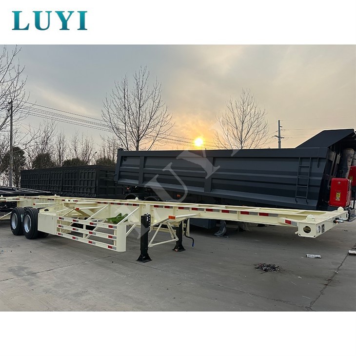 2 Axle Container Semi Trailer Heavy Duty Shipping Solution manufacturers 2 Axle Container Semi Trailer Heavy Duty Shipping Solution manufacturers