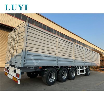 4 এক্সেল সাইড টিপার ট্রেলার