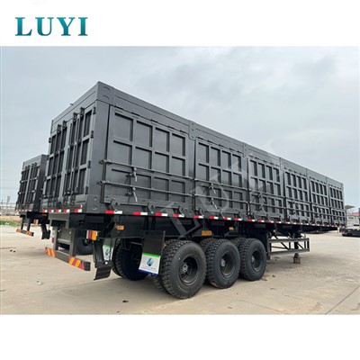 হেভি ডিউটি ​​সাইড টিপার ট্রেলার