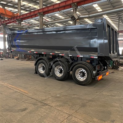 পেশাদার প্রস্তুতকারক 3 এক্সেল ডাম্প সেমি ট্রেলার